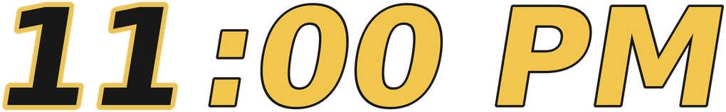 11:00 PM logotipo